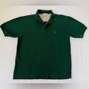 Vintage Bugle Boy Polo Shirt Green Men’s Size Small
